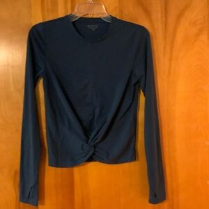 Athleta long sleeve top XS EUC!
